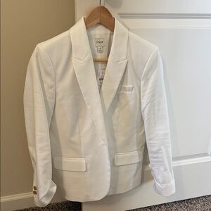 J. Crew Factory Women's White Blazer